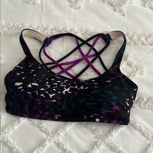 Lululemon Multicolored Sports Bra size 4